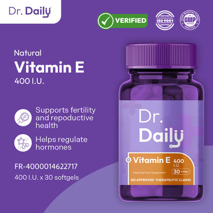Dr. Daily Natural Vitamin E