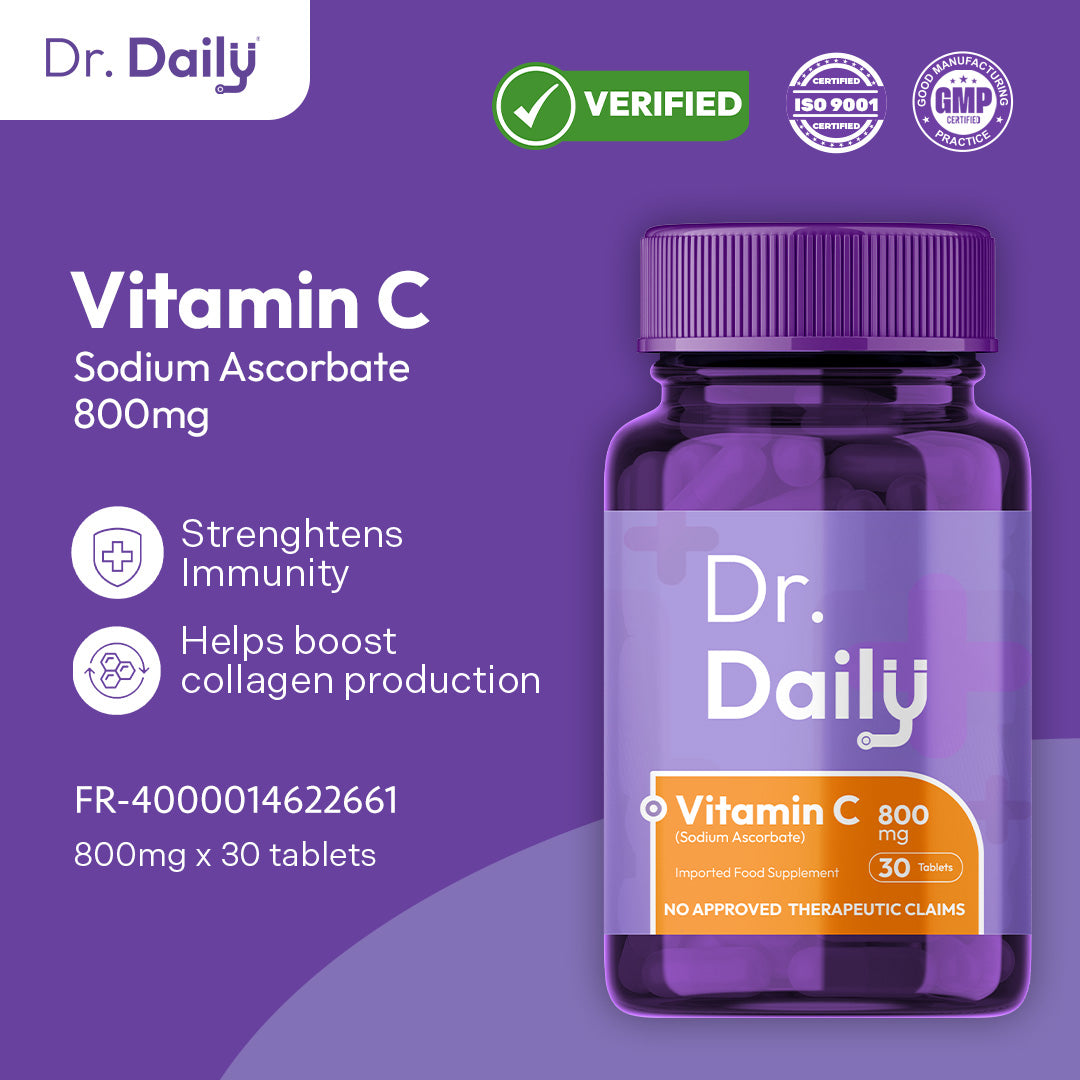 Dr. Daily Vitamin C Sodium Ascorbate