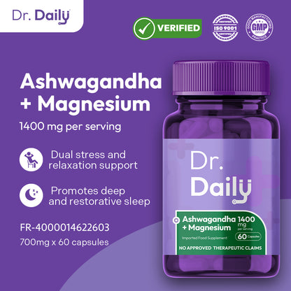 Dr. Daily Ashwagandha + Magnesium