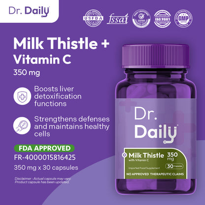 Dr. Daily Milk Thistle with Vitamin C