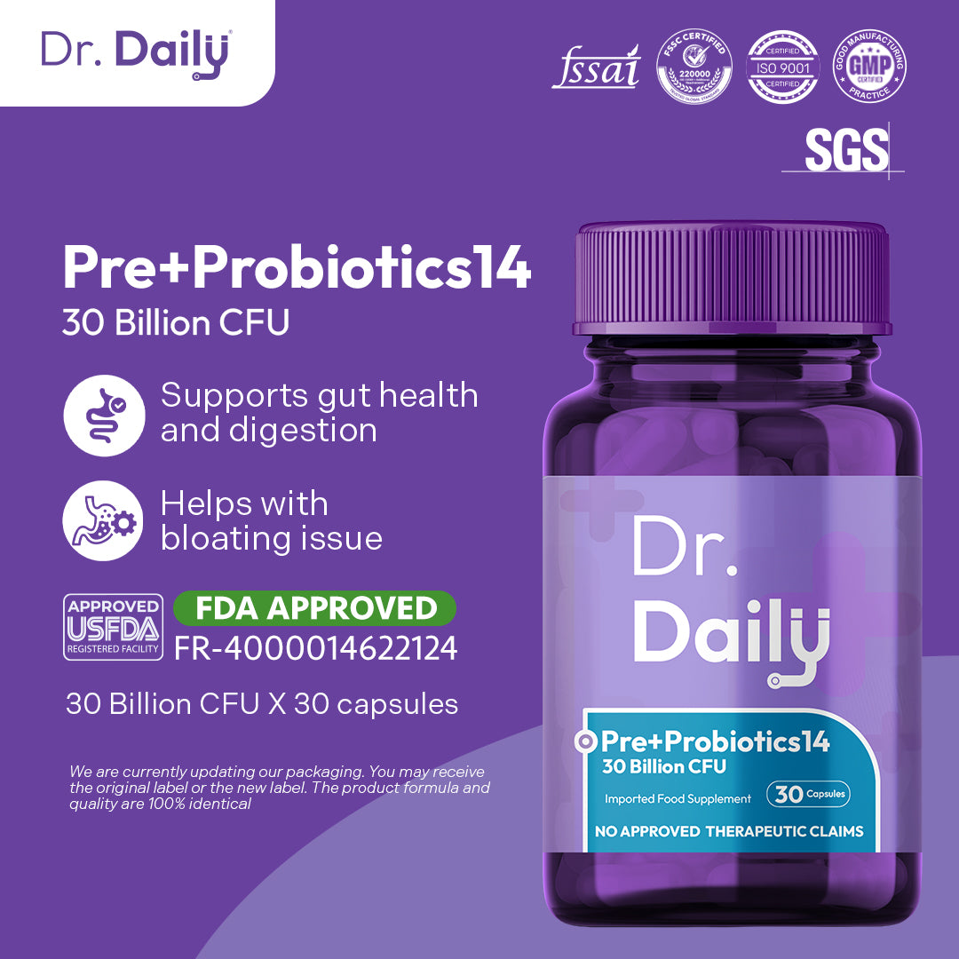 Dr. Daily Pre+Probiotics 14
