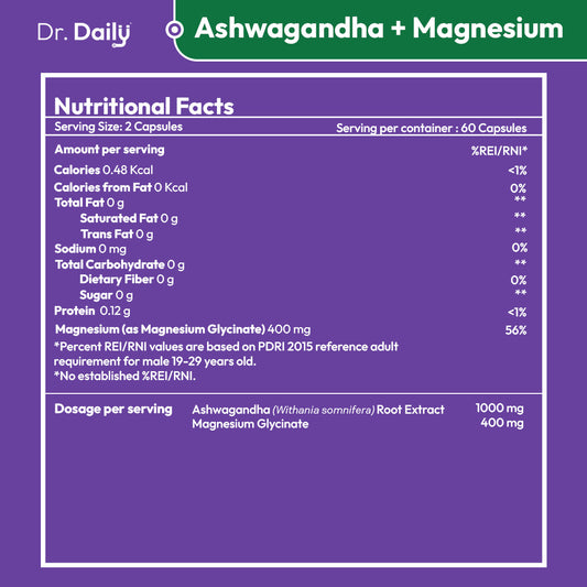 Dr. Daily Ashwagandha + Magnesium