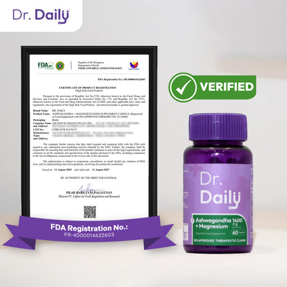 Dr. Daily Ashwagandha + Magnesium