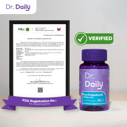 Dr. Daily Pre+Probiotics 14