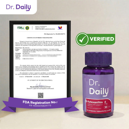 Dr. Daily Astaxanthin with Lycopene and Vitamin E