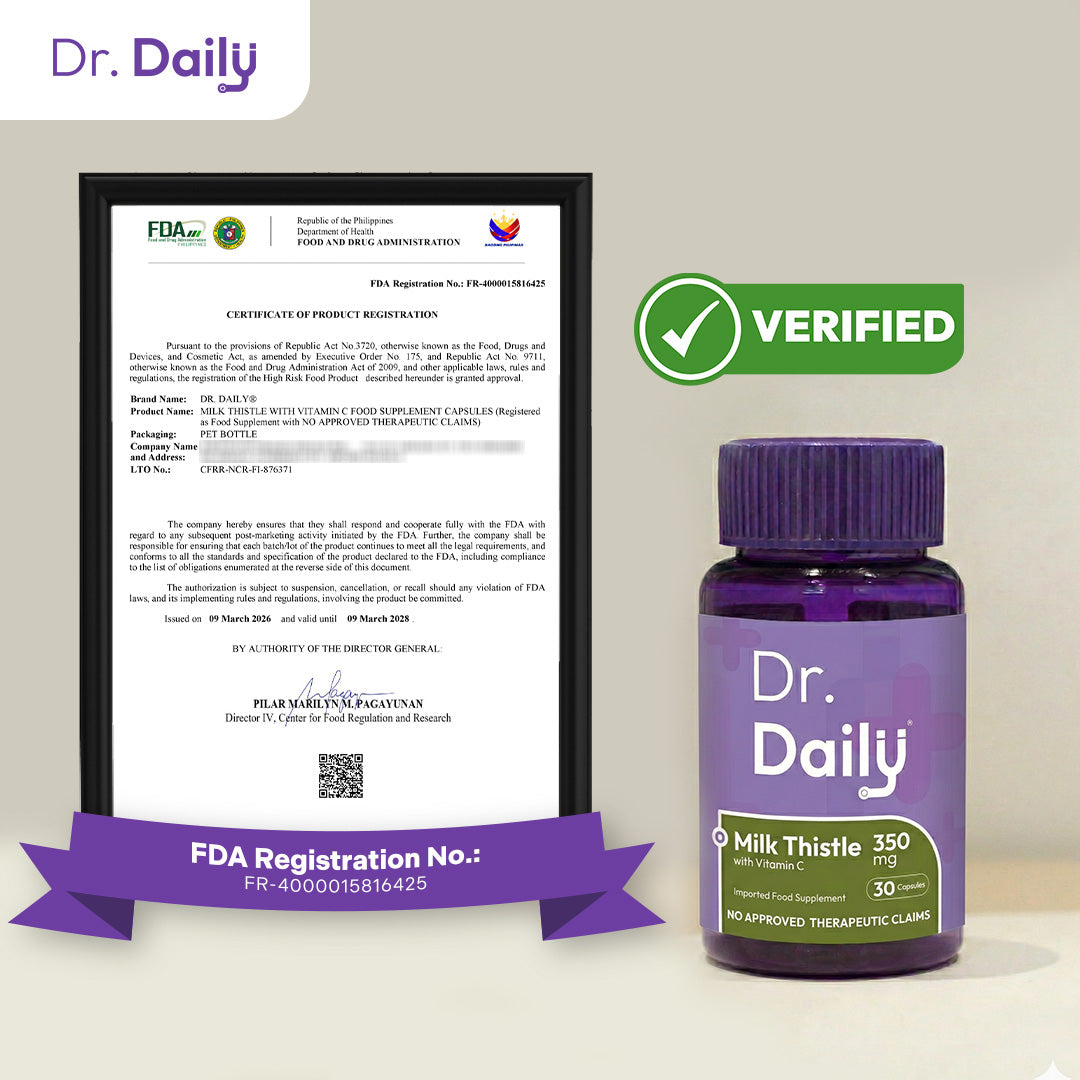 Dr. Daily Milk Thistle with Vitamin C