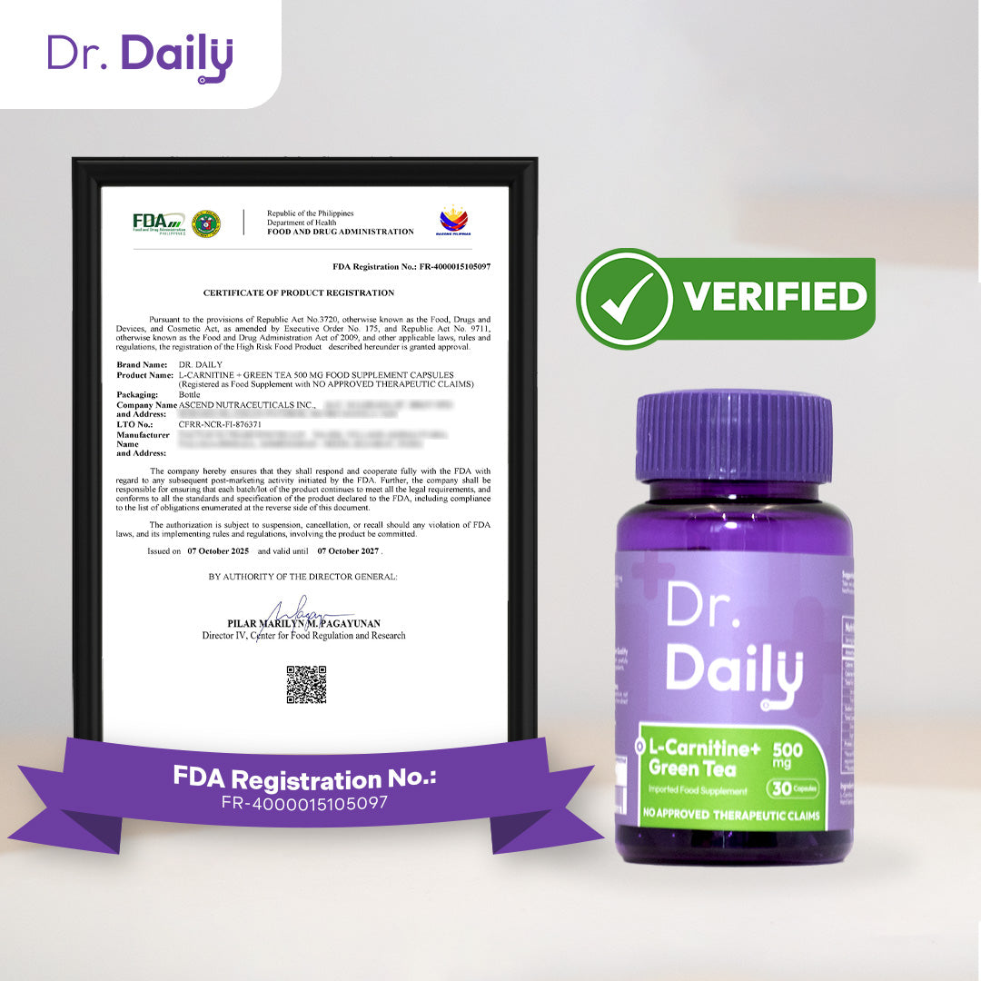 Dr. Daily L-Carnitine + Green Tea