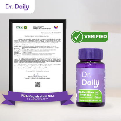 Dr. Daily L-Carnitine + Green Tea
