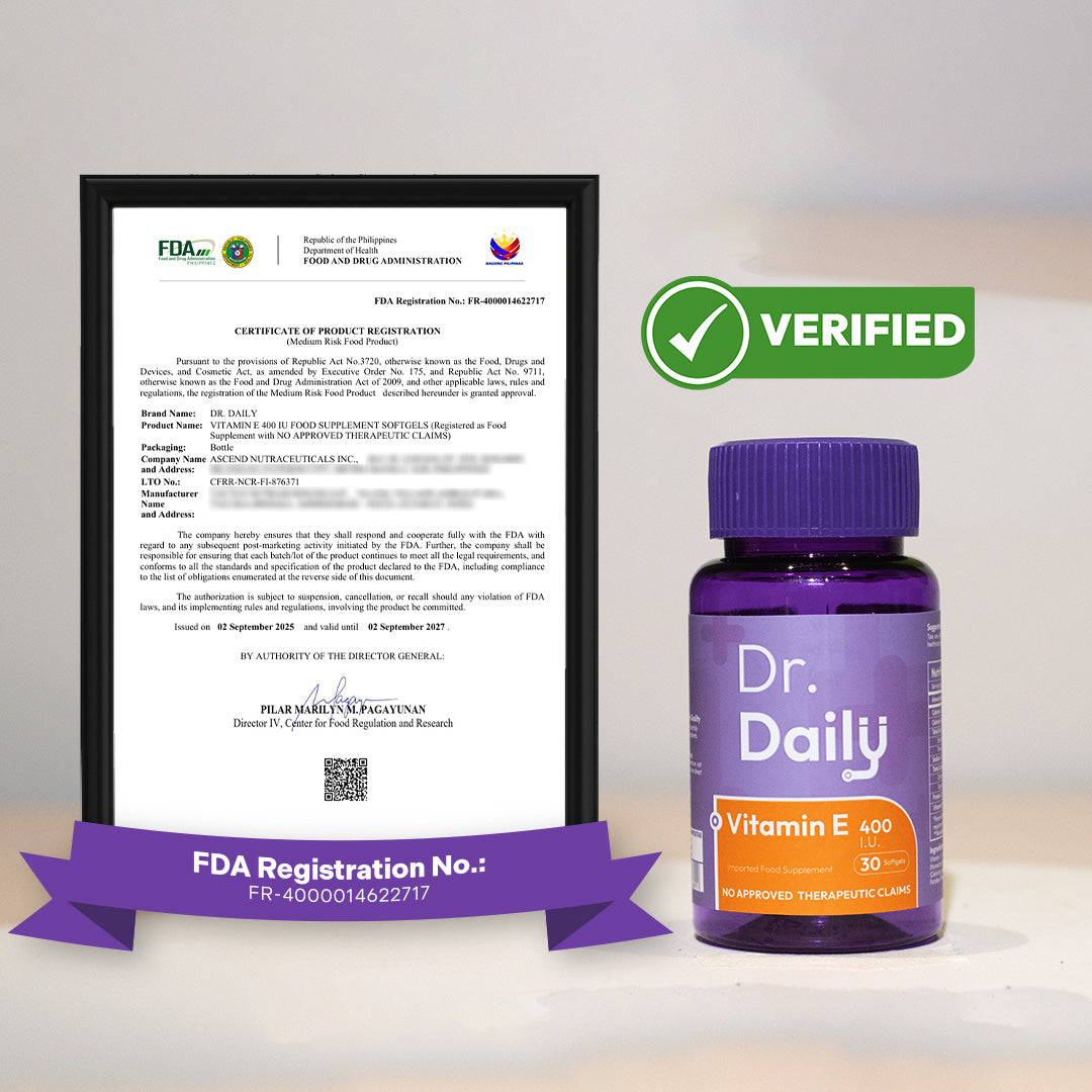 Dr. Daily Natural Vitamin E