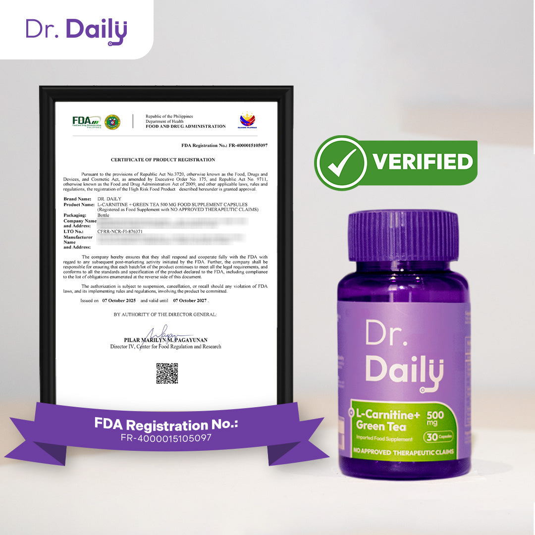 Dr. Daily L-Carnitine + Green Tea