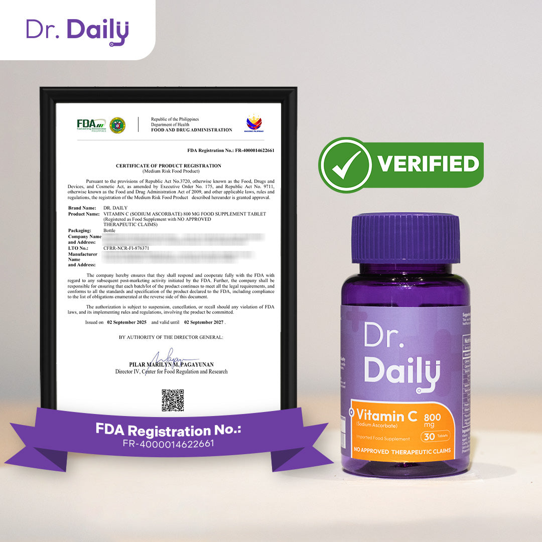 Dr. Daily Vitamin C Sodium Ascorbate