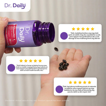 Dr. Daily Astaxanthin with Lycopene and Vitamin E