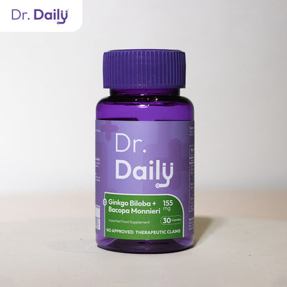 Dr. Daily Ginkgo with Bacopa Monnieri