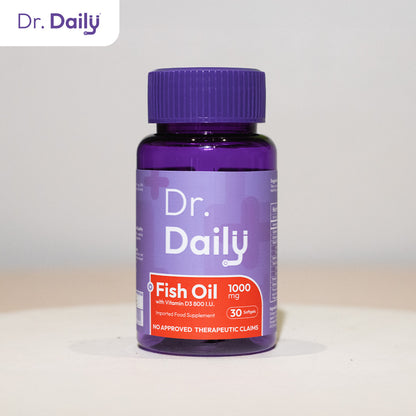 Dr. Daily Fish Oil Omega 3 with Vitamin D3